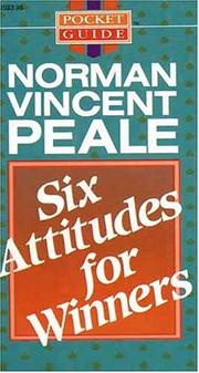 Cover of: Six Attitudes for Winners by Norman Vincent Peale