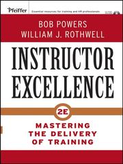 Cover of: Instructor Excellence