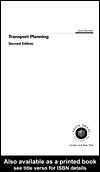 Cover of: Transport Planning
