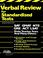 Cover of: CliffsTestPrep Verbal Review for Standardized Tests