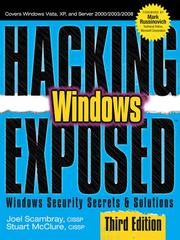 Cover of: Hacking ExposedTM Windows®