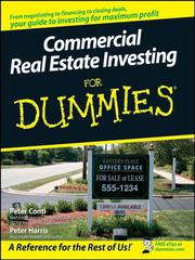 Cover of: Commercial Real Estate Investing For Dummies by Peter Conti