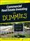 Cover of: Commercial Real Estate Investing For Dummies