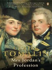 Cover of: Mrs Jordan's Profession by Claire Tomalin