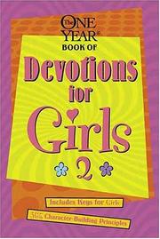 Cover of: The one year book of devotions for girls. by 