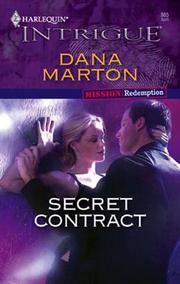 Cover of: Secret Contract by Dana Marton