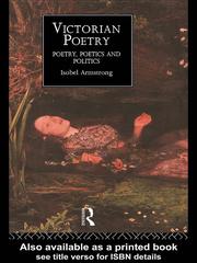 Cover of: Victorian Poetry by Mrs I Armstrong