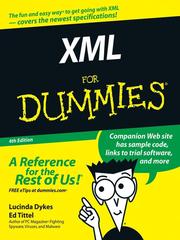 Cover of: XML For Dummies by Lucinda Dykes