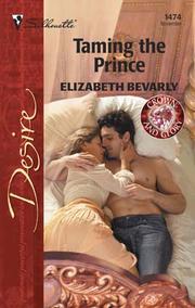 Cover of: Taming the Prince