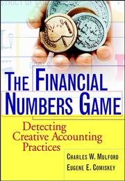 Cover of: The Financial Numbers Game by Charles W. Mulford, Eugene E. Comiskey, Charles W. Mulford