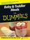 Cover of: Baby & Toddler Meals For Dummies