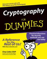 Cover of: Cryptography For Dummies by Chey Cobb, Chey Cobb