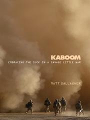 Cover of: Kaboom by Matt Gallagher, Matt Gallagher