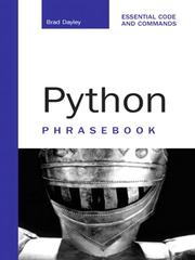 Cover of: Python Phrasebook