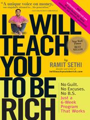 Cover of: I Will Teach You to Be Rich by Ramit Sethi