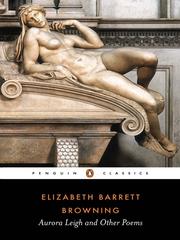 Cover of: Aurora Leigh and Other Poems by Elizabeth Barrett Browning