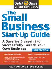 Cover of: Small Business Start-Up Guide by Hal Root