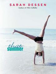 Cover of: That Summer by Sarah Dessen