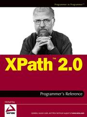 Cover of: XPath 2.0 Programmer's Reference