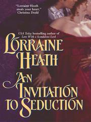 Cover of: An Invitation to Seduction by Lorraine Heath, Lorraine Heath