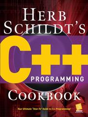 Cover of: Herb Schildt's C++ Programming Cookbook by Herbert Schildt