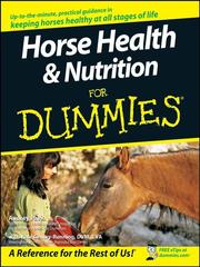 Cover of: Horse Health & Nutrition For Dummies