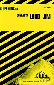 Cover of: CliffsNotes on Conrad's Lord Jim by J. M. Lybyer, J. M. Lybyer