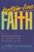 Cover of: Bottom-line faith