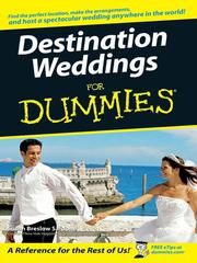 Destination weddings for dummies by Susan Breslow Sardone