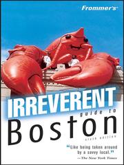 Cover of: Frommer's Irreverent Guide to Boston by Marie Morris, Marie Morris