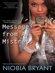 Cover of: Message from a Mistress by Niobia Bryant