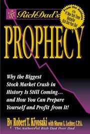 Cover of: Rich Dad's Advisors®: Prophecy by Robert T. Kiyosaki