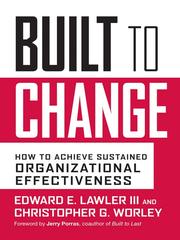 Cover of: Built to Change by Edward E. Lawler