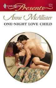 Cover of: One-Night Love Child by Anne McAllister