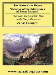 Cover of: Narrative of the Adventures of Zenas Leonard by Zenas Leonard, Zenas Leonard