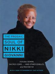 Cover of: The Prosaic Soul of Nikki Giovanni by Nikki Giovanni, Nikki Giovanni