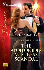 Cover of: The Apollonides Mistress Scandal