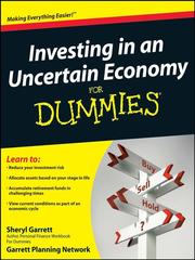 Cover of: Investing in an Uncertain Economy For Dummies by Sheryl Garrett
