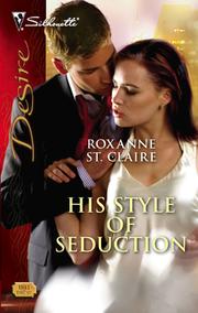 Cover of: His Style of Seduction by Roxanne St. Claire