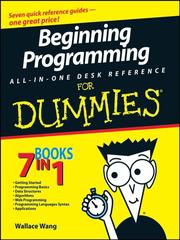 Cover of: Beginning Programming All-In-One Desk Reference For Dummies®
