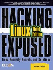 Cover of: Hacking ExposedTM Linux by ISECOM, ISECOM