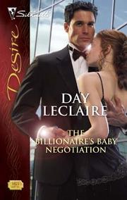 Cover of: The Billionaire's Baby Negotiation