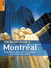 Cover of: The Rough Guide to Montreal by Rough Guides