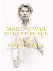 Cover of: Making War to Keep Peace