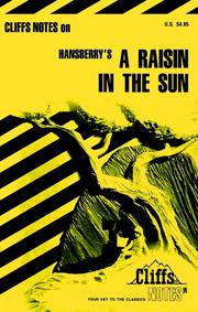 Cover of: CliffsNotes on Hansberry's A Raisin in the Sun by Rosetta James