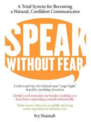 Cover of: Speak Without Fear by Ivy Naistadt, Ivy Naistadt