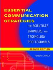 Cover of: Essential Communication Strategies by Herbert L. Hirsch, Herbert L. Hirsch