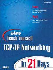 Cover of: Sams Teach Yourself TCP/IP Networking in 21 Days by Brian Komar