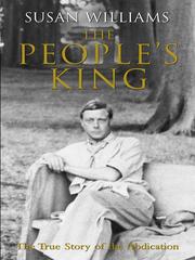 Cover of: The People's King by A. Susan Williams
