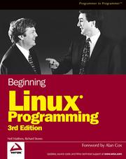 Cover of: Beginning LinuxProgramming by Neil Matthew